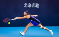 Diana Shnaider in action at the 2024 China Open (Picture: Getty)